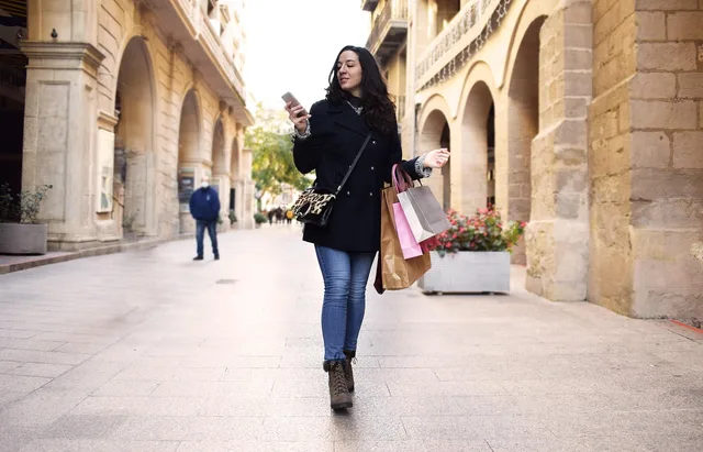 woman, shopping bags, street, shopping, girl, young, person, fashion, happiness, shop, buy, mobile phone, walking, alley, outdoors, shopping bags, shopping bags, shopping bags, shopping bags, shopping bags. How to review Gen Z brand loyalty claims