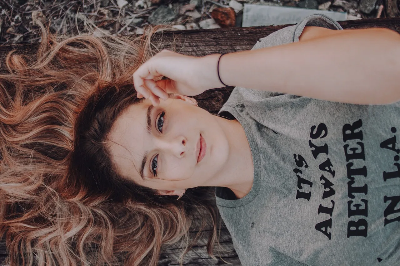 woman, portrait, people, fashion, young, girl, model, relaxation, beautiful, pretty, attractive, outdoors, adult, brunette, face, hair, care, female, skincare. The Gen Z consumer behavior survey questions that keep coming back