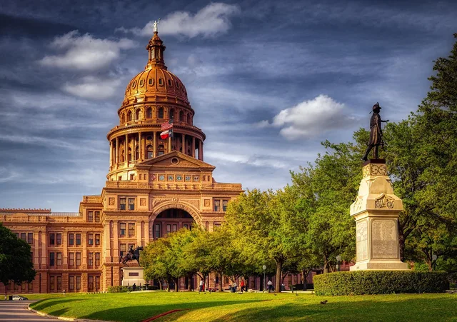 texas state capitol, austin, america, architecture, government, dome, landscape, mood, hdr, landmark, historic, austin, austin, austin, austin, austin. 5 Gen Z marketing rules in Texas that differ from Illinois
