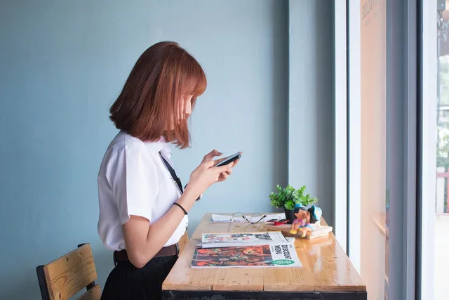 girl, women, phone, young, social network, blue phone, blue network, blue social, blue telephone, girl, phone, phone, phone, phone, phone, social network, social network. Gen Z shopping habits brand implications, one decision at a time