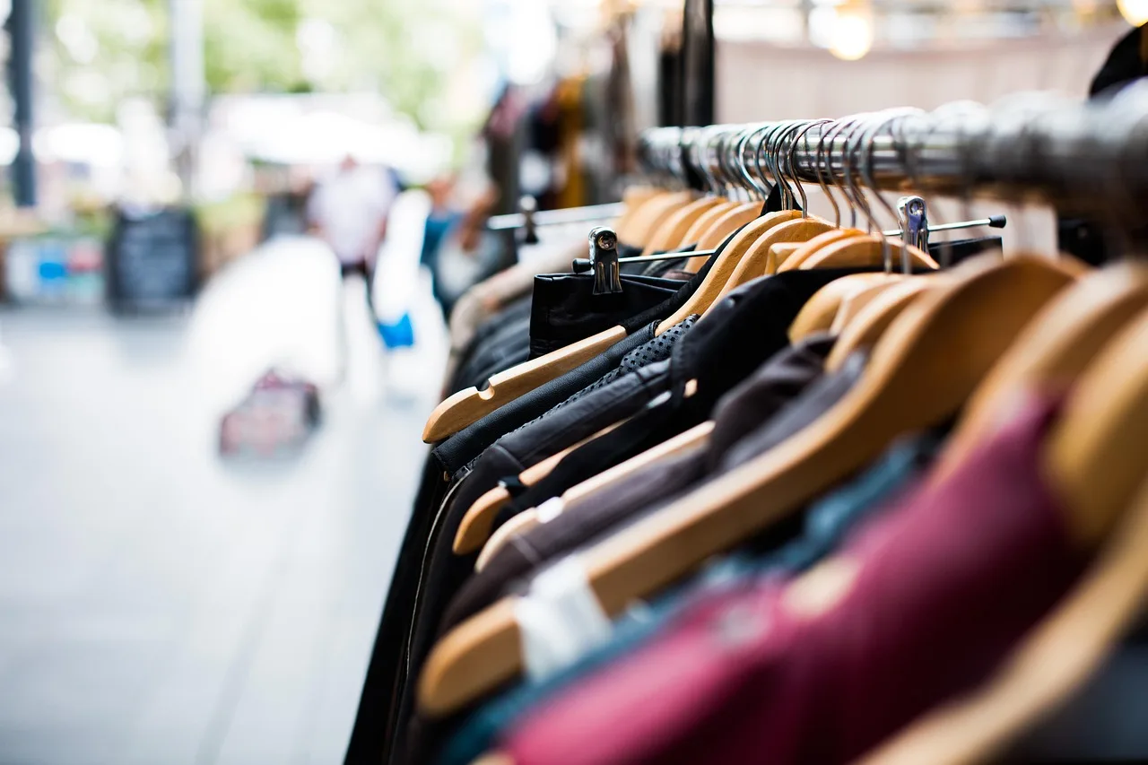hangers, clothing, shopping, market, jacket, rack, shirt, shop, wear, clothing shop, clothing store, clothing, clothing, clothing, clothing, shopping, shopping, shopping, shopping, shopping, shop. Gen Z shopping habits research methods: which one fits which job